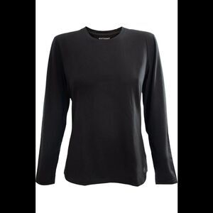 Watson's Women's Heat Thermal Long-Sleeve Crew-Neck Top Black - Regular